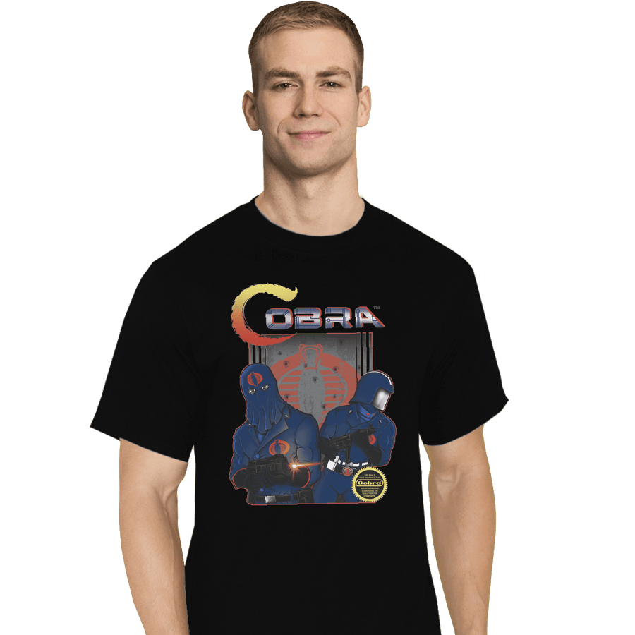 Shirts T-Shirts, Tall / Large / Black Cobra