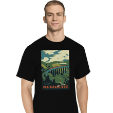 Load image into Gallery viewer, Shirts T-Shirts, Tall / Large / Black Visit Hogsmeade
