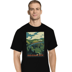 Shirts T-Shirts, Tall / Large / Black Visit Hogsmeade