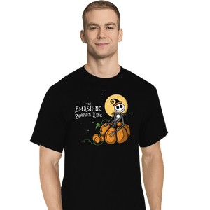 Daily_Deal_Shirts T-Shirts, Tall / Large / Black The Smashing Pumpkin King