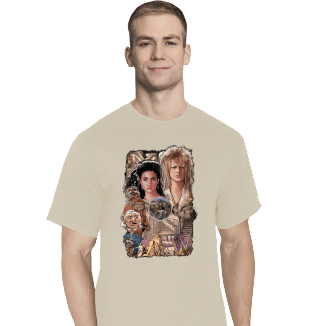 Shirts T-Shirts, Tall / Large / White Enter The Labyrinth