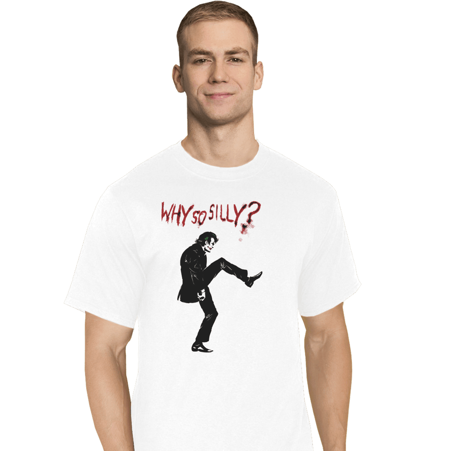 Shirts T-Shirts, Tall / Large / White Silly
