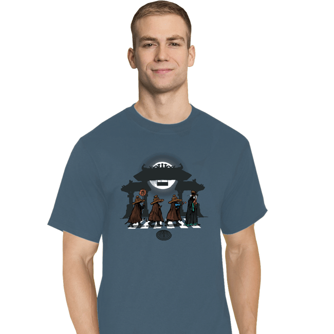 Daily_Deal_Shirts T-Shirts, Tall / Large / Indigo Blue Warrior Society