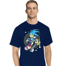 Load image into Gallery viewer, Daily_Deal_Shirts T-Shirts, Tall / Large / Navy Sonic Kingdom Hearts
