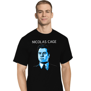 Daily_Deal_Shirts T-Shirts, Tall / Large / Black Nic Cage