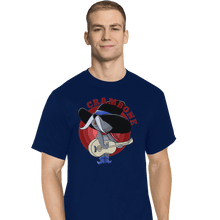 Load image into Gallery viewer, Shirts T-Shirts, Tall / Large / Navy Crambone
