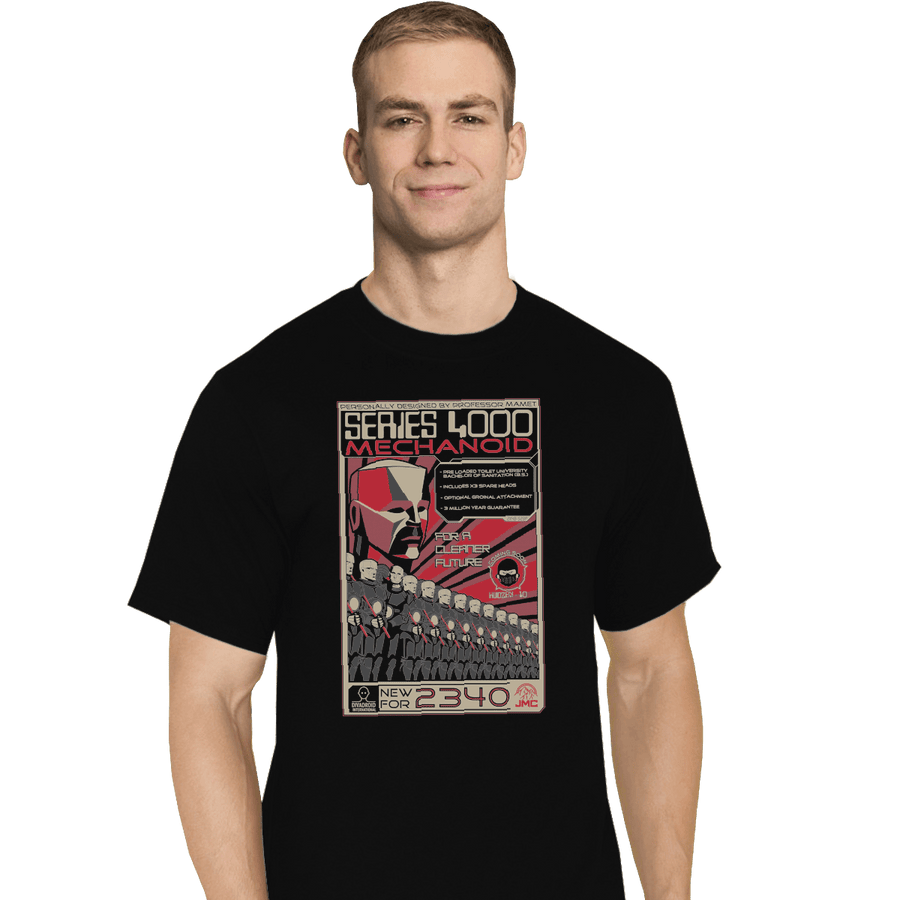 Shirts T-Shirts, Tall / Large / Black Series 4000 Mechanoid