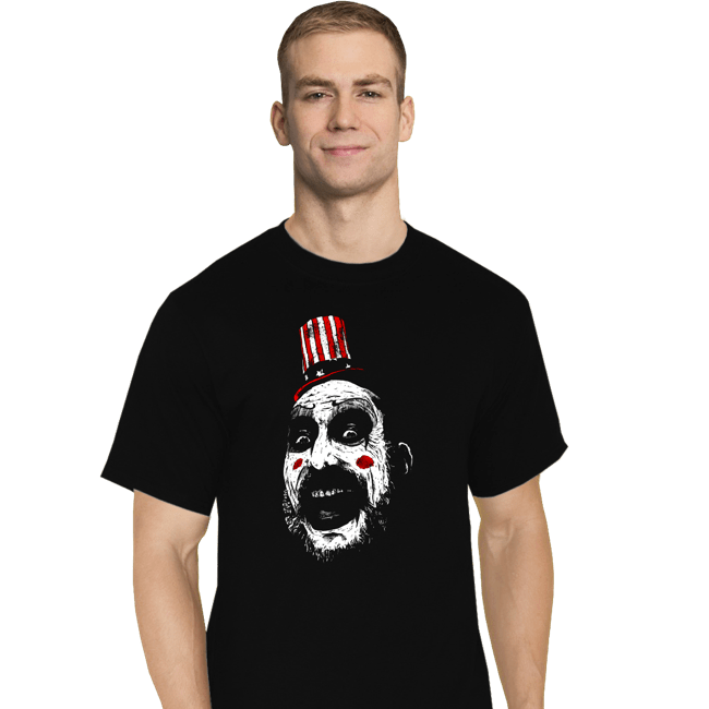 Shirts T-Shirts, Tall / Large / Black Captain Spaulding