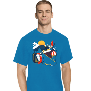 Shirts T-Shirts, Tall / Large / Royal Blue Song Of The Wild