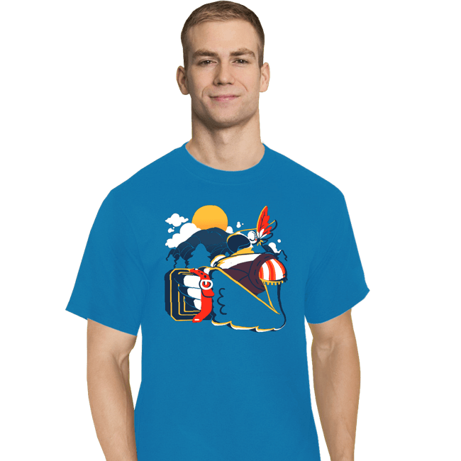 Shirts T-Shirts, Tall / Large / Royal Blue Song Of The Wild