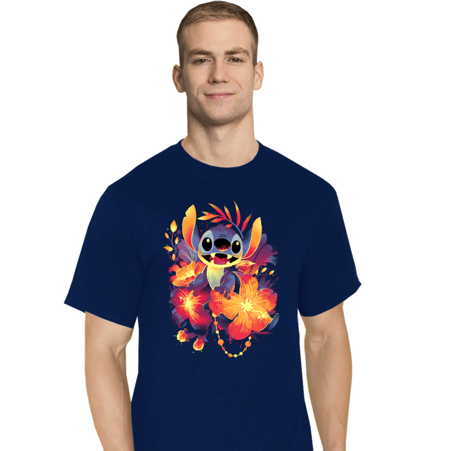Daily_Deal_Shirts T-Shirts, Tall / Large / Navy Loco Experiment