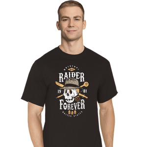 Shirts T-Shirts, Tall / Large / Black Raider Forever