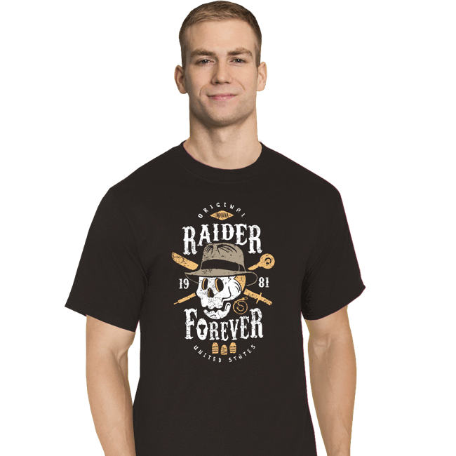Shirts T-Shirts, Tall / Large / Black Raider Forever