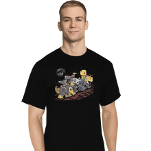 Load image into Gallery viewer, Shirts T-Shirts, Tall / Large / Black Bots Before Time

