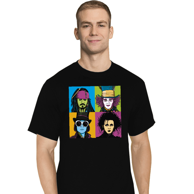 Daily_Deal_Shirts T-Shirts, Tall / Large / Black Pop Depps