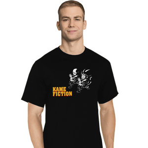 Daily_Deal_Shirts T-Shirts, Tall / Large / Black Kame Fiction