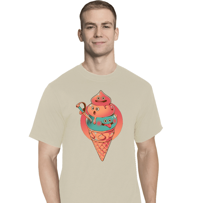 Daily_Deal_Shirts T-Shirts, Tall / Large / White Ice Quest