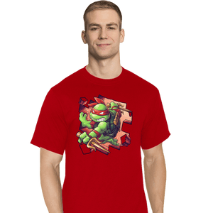 Daily_Deal_Shirts T-Shirts, Tall / Large / Red Toy Raph