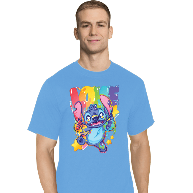 Secret_Shirts T-Shirts, Tall / Large / Royal Blue Alien Love