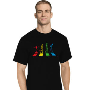 Shirts T-Shirts, Tall / Large / Black Stray Dog Strut