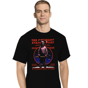 Daily_Deal_Shirts T-Shirts, Tall / Large / Black Christmas Story