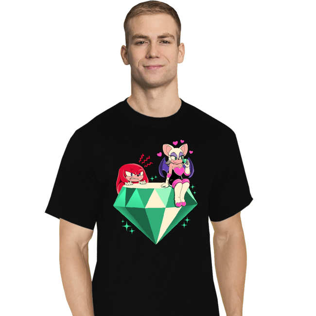 Daily_Deal_Shirts T-Shirts, Tall / Large / Black Rouge And Knuckles