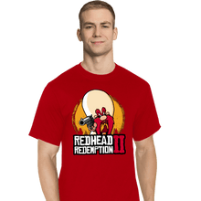 Load image into Gallery viewer, Shirts T-Shirts, Tall / Large / Red Readhead Redemption II
