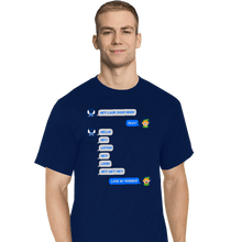Load image into Gallery viewer, Secret_Shirts T-Shirts, Tall / Large / Navy Fairy Texts
