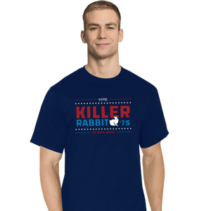 Shirts T-Shirts, Tall / Large / Navy Vote Killer Rabbit