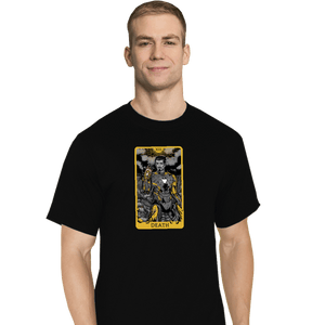 Shirts T-Shirts, Tall / Large / Black Tarot Death