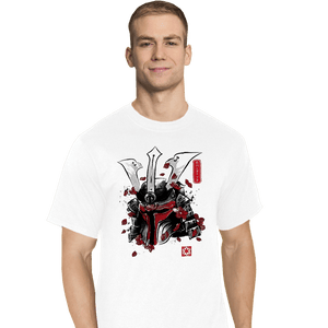 Daily_Deal_Shirts T-Shirts, Tall / Large / White Bounty Samurai