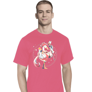 Daily_Deal_Shirts T-Shirts, Tall / Large / Red Captor Bird