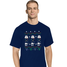 Load image into Gallery viewer, Shirts T-Shirts, Tall / Large / Navy Hothy Christmas
