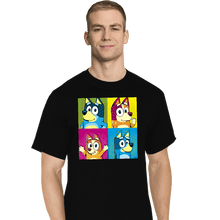 Load image into Gallery viewer, Daily_Deal_Shirts T-Shirts, Tall / Large / Black Pop Dogs
