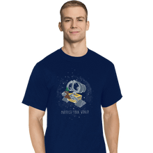 Load image into Gallery viewer, Shirts T-Shirts, Tall / Large / Navy Protect Your World
