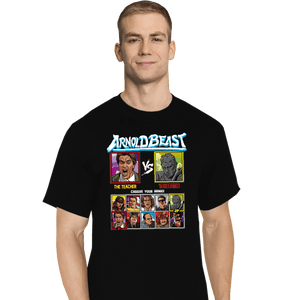 Last_Chance_Shirts T-Shirts, Tall / Large / Black Arnold Beast