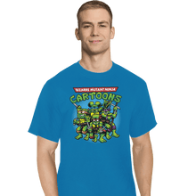 Load image into Gallery viewer, Shirts T-Shirts, Tall / Large / Royal Ninja Cartoons
