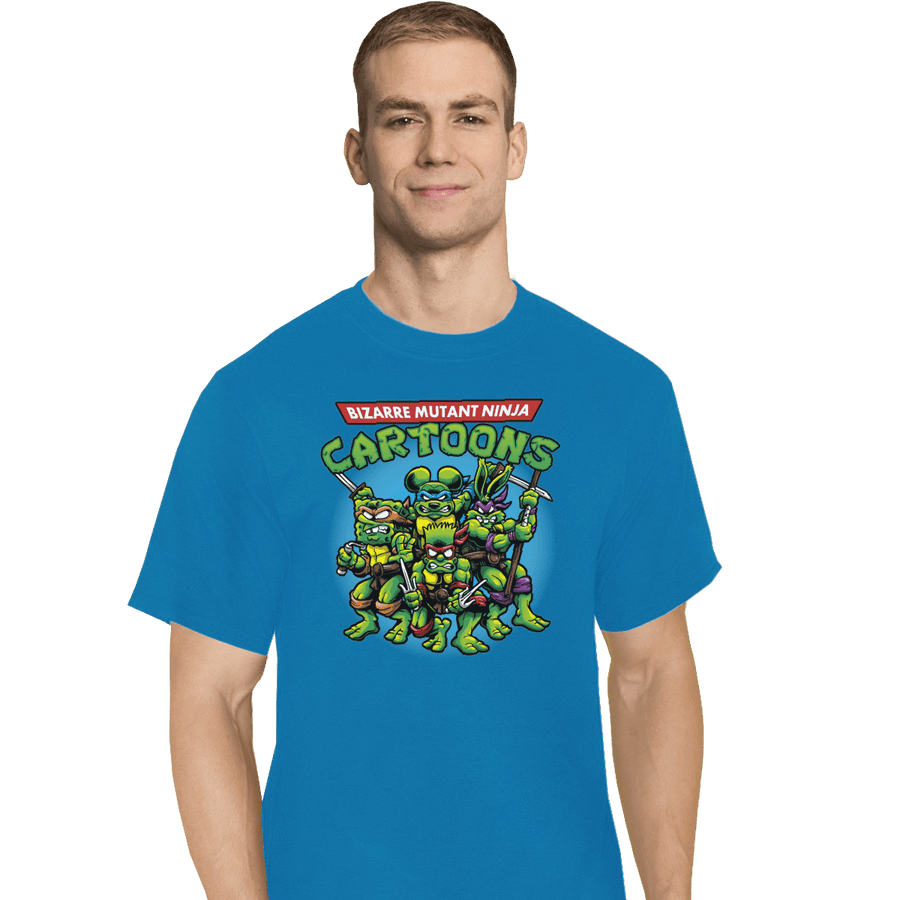 Shirts T-Shirts, Tall / Large / Royal Ninja Cartoons