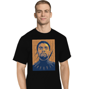 Shirts T-Shirts, Tall / Large / Black King T'Challa