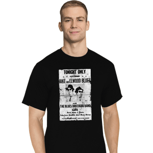 Secret_Shirts T-Shirts, Tall / Large / Black The Gig Poster