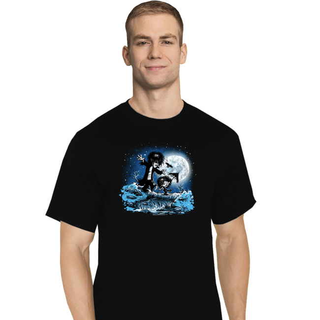 Daily_Deal_Shirts T-Shirts, Tall / Large / Black Dream And Death