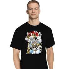 Load image into Gallery viewer, Daily_Deal_Shirts T-Shirts, Tall / Large / Black Saiyan Ranger
