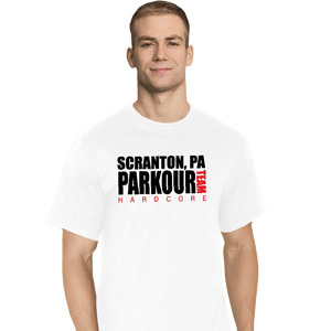 Shirts T-Shirts, Tall / Large / White Parkour Team