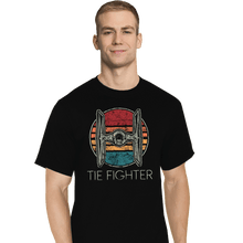Load image into Gallery viewer, Shirts T-Shirts, Tall / Large / Black Vintage Dark Fighters
