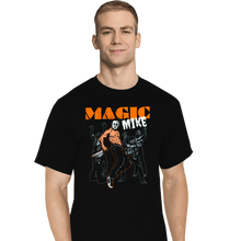 Load image into Gallery viewer, Secret_Shirts T-Shirts, Tall / Large / Black Magic Mike
