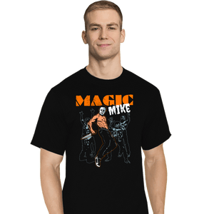Secret_Shirts T-Shirts, Tall / Large / Black Magic Mike
