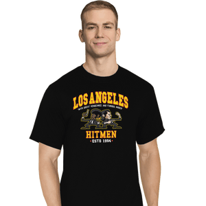 Shirts T-Shirts, Tall / Large / Black L.A. Hitmen