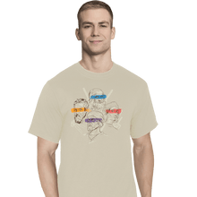 Load image into Gallery viewer, Shirts T-Shirts, Tall / Large / White Artists In Masks
