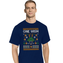 Load image into Gallery viewer, Shirts T-Shirts, Tall / Large / Navy A Very Shenron Christmas
