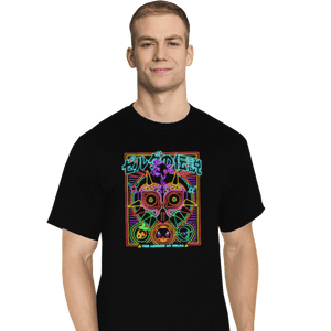 Daily_Deal_Shirts T-Shirts, Tall / Large / Black Majora's Neon